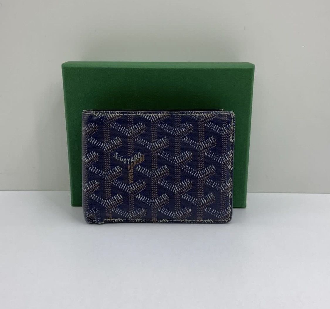 Goyard Goyard bifold blue monogram wallet Size ONE SIZE - 10 Thumbnail