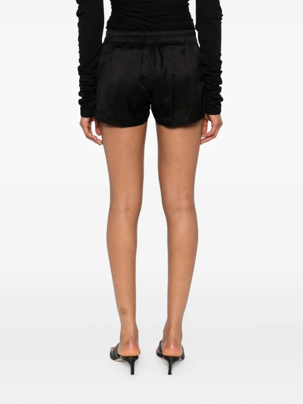 Rick Owens o1y0126 Short in Black Size 26" / US 2 / IT 38 - 3 Thumbnail
