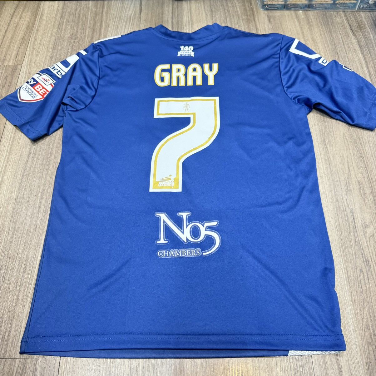 Sports Specialties Birmingham City 15/16 140 years home shirt #7 Gray Size US S / EU 44-46 / 1 - 2 Thumbnail