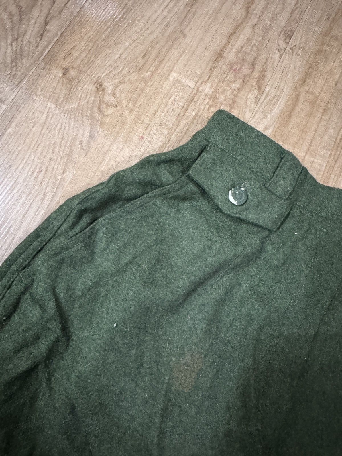 Christian Dior Monsieur VINTAGE CHRISTIAN DIOR SPORT WOOL SKIRT Size 23" - 3 Thumbnail