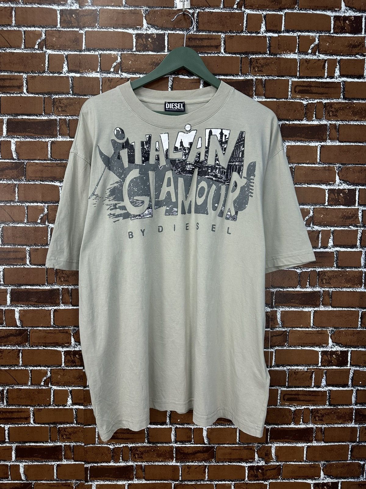 Diesel Diesel Italian Glamour Tshirt A953 Size US L / EU 52-54 / 3 - 1 Thumbnail