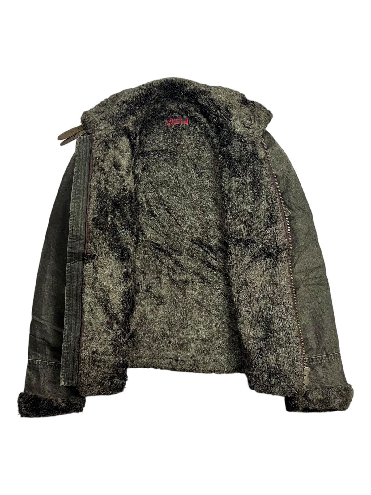 If Six Was Nine 1990s Johnbull - Fuzzy Liner Apocalypse Jacket Size US M / EU 48-50 / 2 - 3 Thumbnail