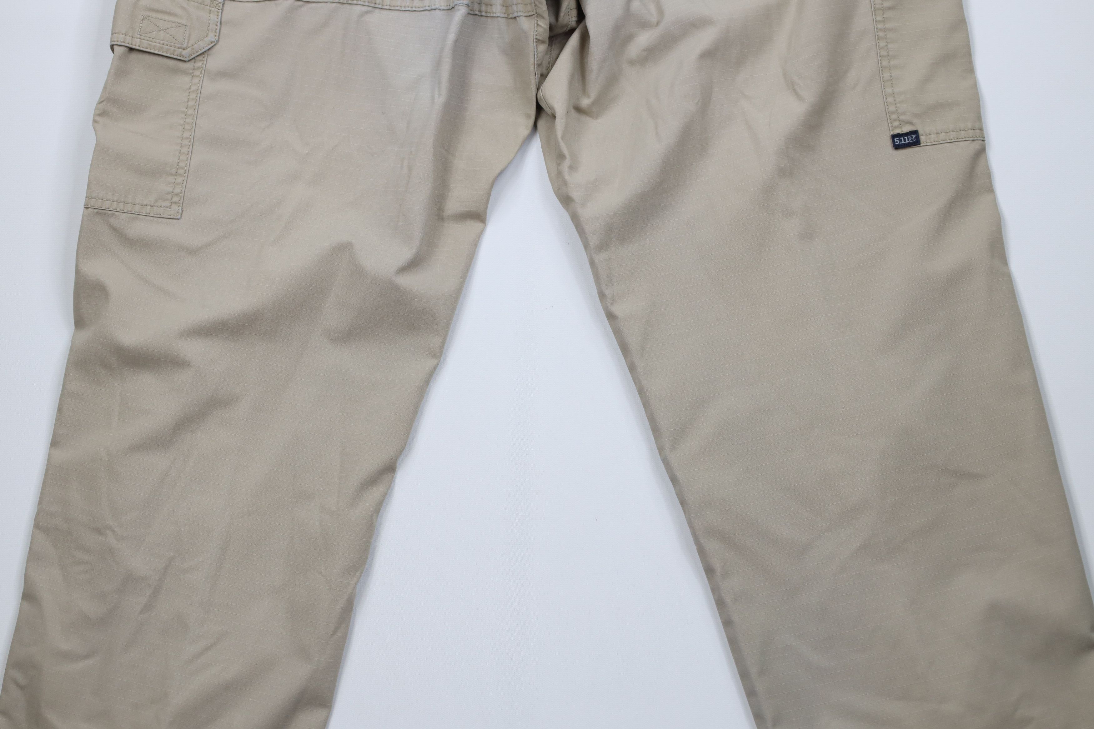 Vintage 5.11 Tactical Series Ripstop Uniform Cargo Pants Beige Size US 40 / EU 56 - 12 Thumbnail