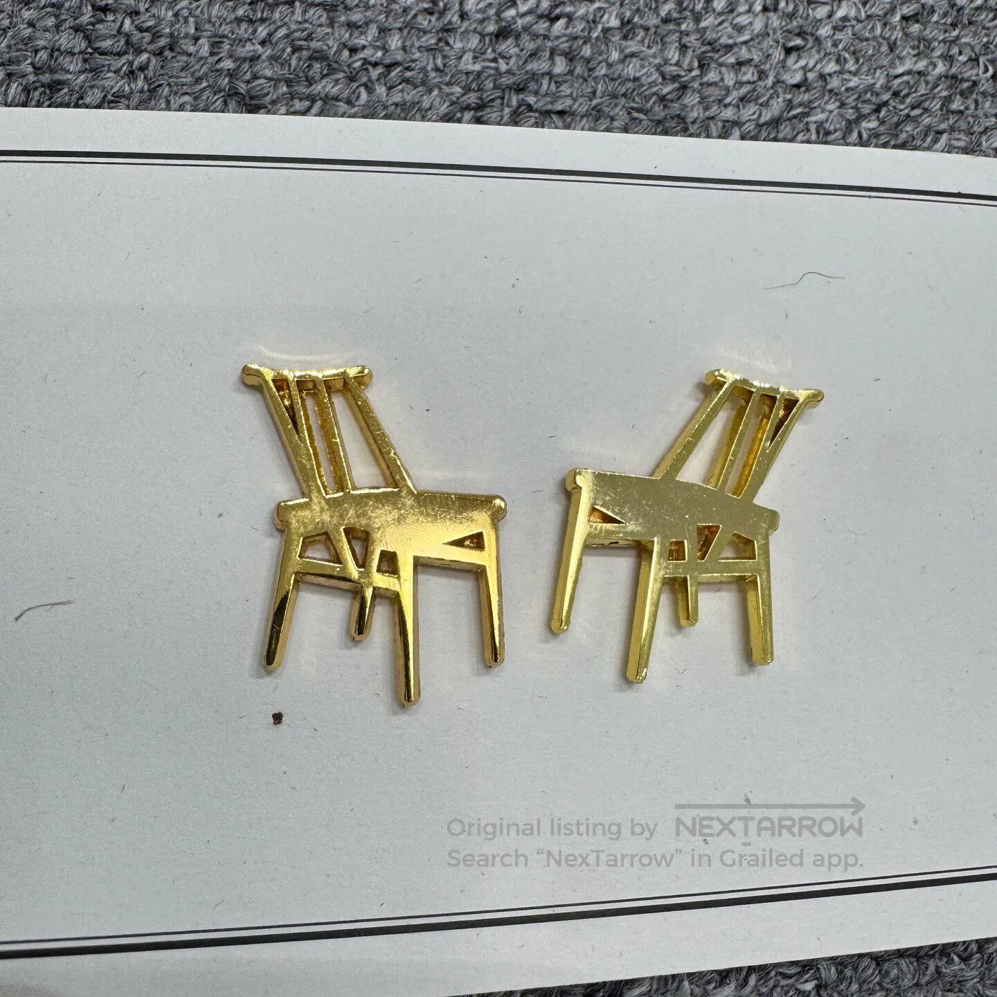Other Fnjj Bamboo chair brooch| Size ONE SIZE - 1 Thumbnail