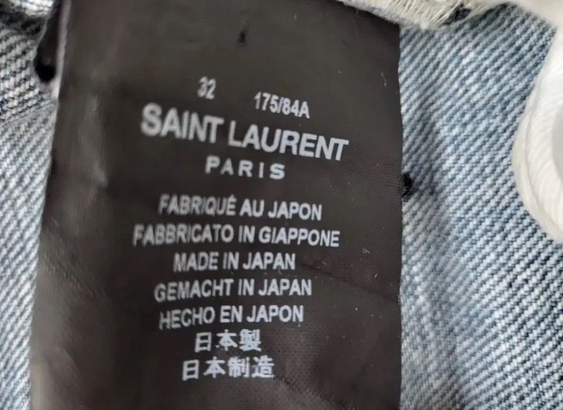 Saint Laurent Paris Saint Laurent Cut-Off Denim Shorts Size US 32 / EU 48 - 5 Thumbnail