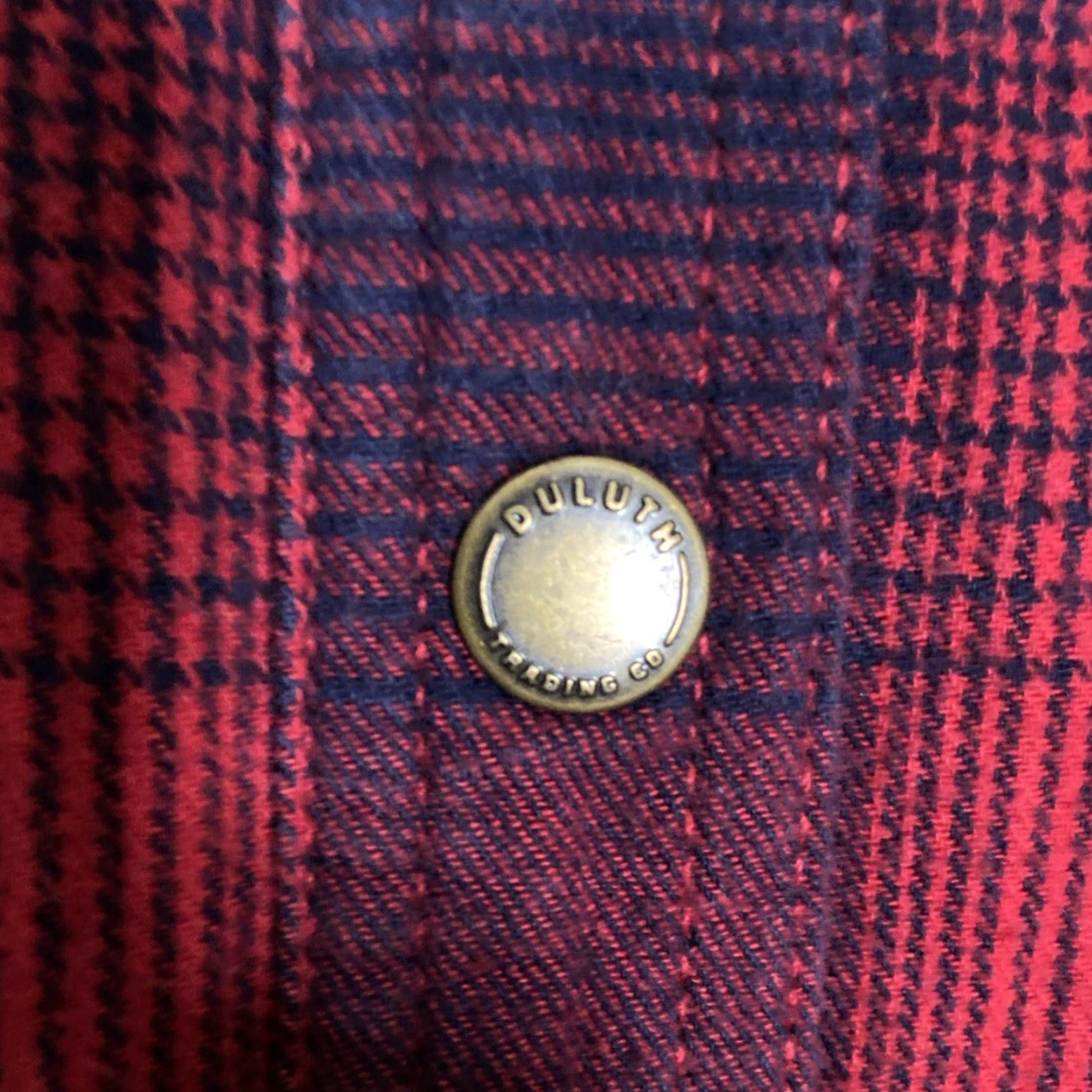 Duluth Trading Company Duluth Flannel Heavy Weight Lined Buffalo Plaid 2X Plus Size Button-Up Women Jacket Brown Cotton Plaid 2X Womens Size XXL / US 16-18 / IT 52-54 - 6 Thumbnail