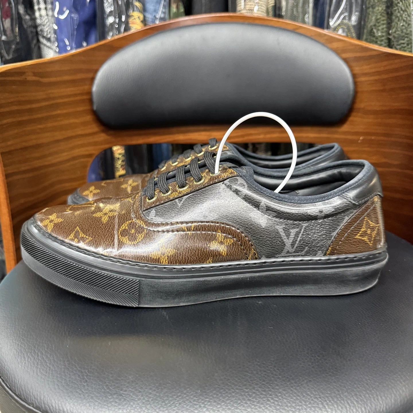 Louis Vuitton LV Ollie Monogram All Over Print Jelly Skate Shoe Size US 8 / EU 41 - 6 Thumbnail