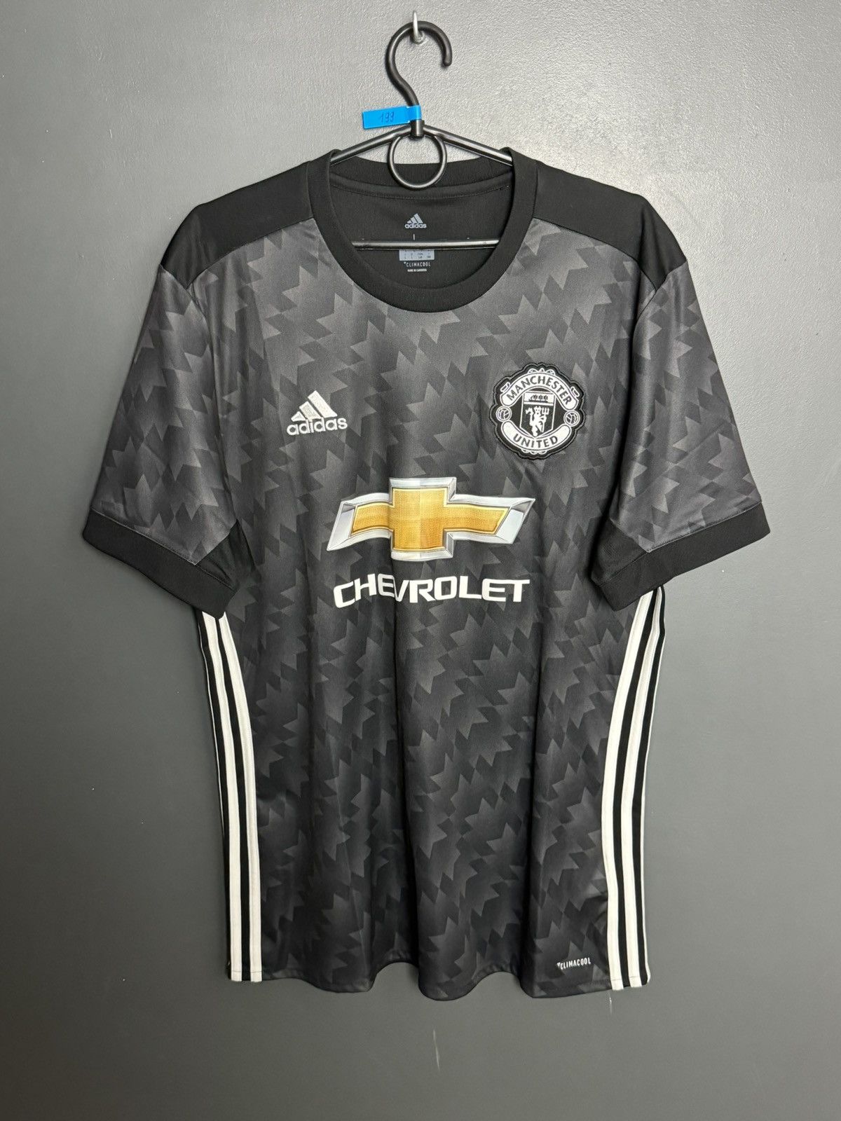 Adidas Manchester United 17/18 Away Football Jersey T-Shirt Size US L / EU 52-54 / 3 - 1 Thumbnail