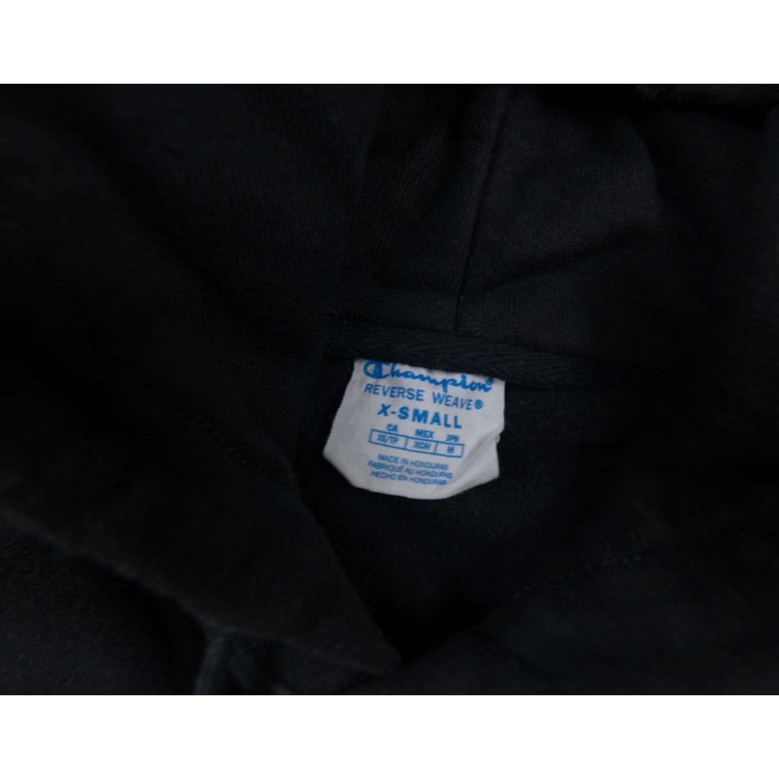 Champion Champion Sweatshirt Adult XS Black Reverse Weave Spellout Embroidered Logo Pullover Men Size US XS / EU 42 / 0 - 4 Thumbnail