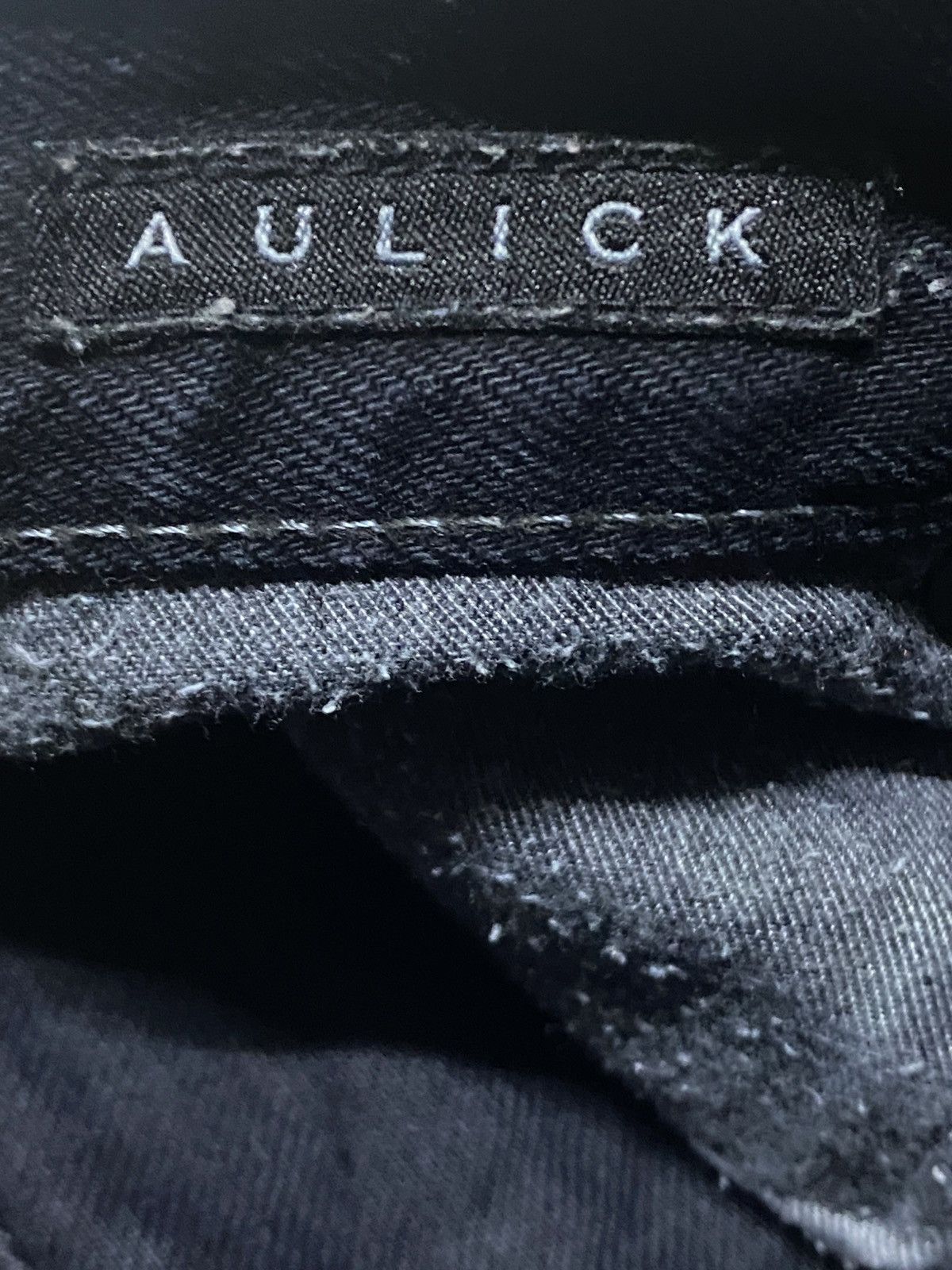 KURO Vintage Kuro Sewing Wash Black Selvedge Skinny Jeans Size US 30 / EU 46 - 15 Thumbnail