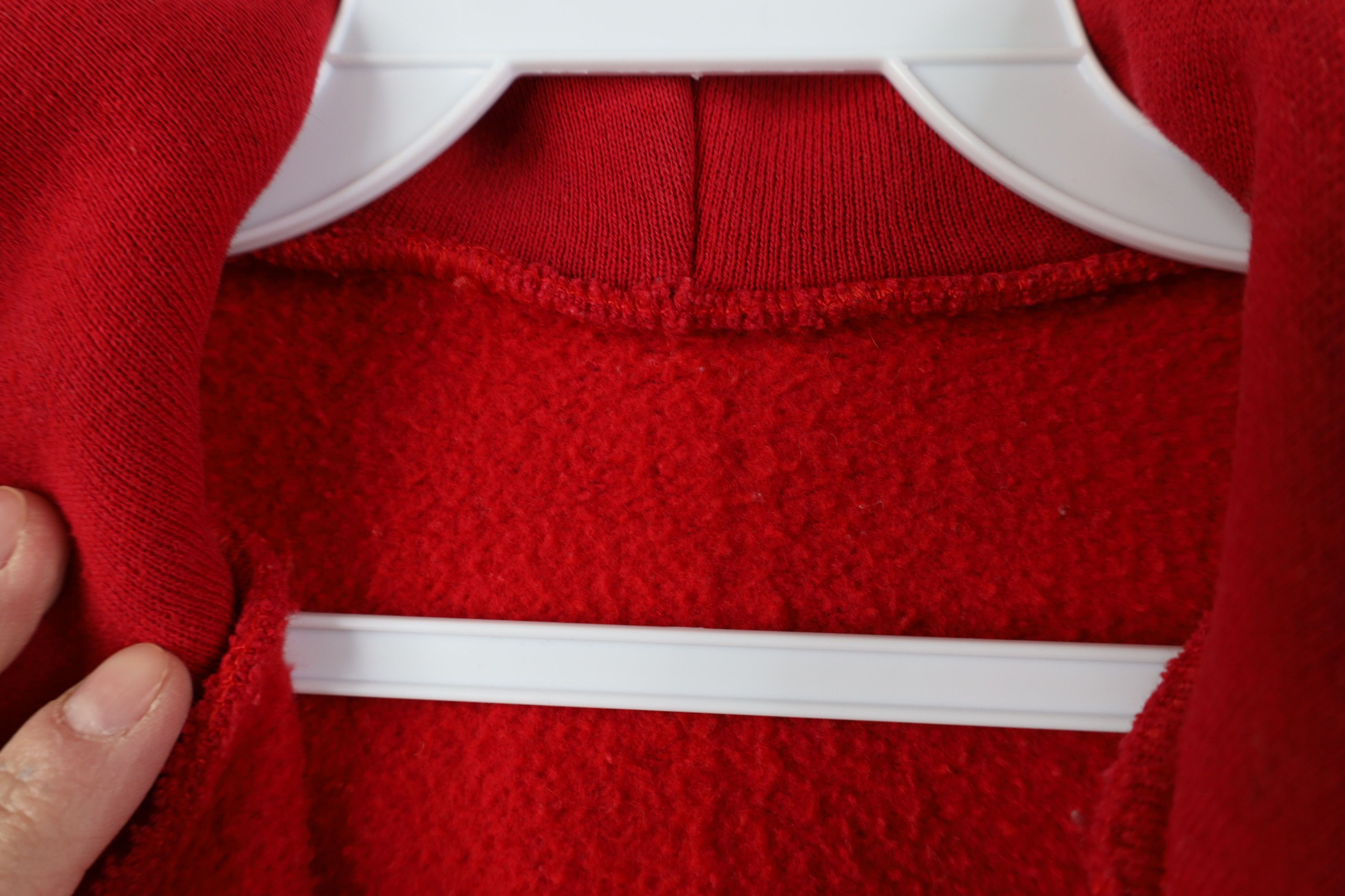 Vintage Vintage 90s USA Olympics Full Zip Hoodie Sweatshirt Red USA Size US S / EU 44-46 / 1 - 5 Thumbnail