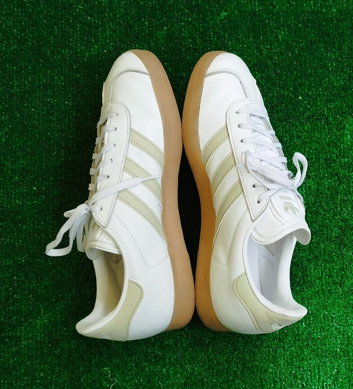 Adidas Adidas Gazelle White #10 Size US 10 / EU 43 - 4 Thumbnail