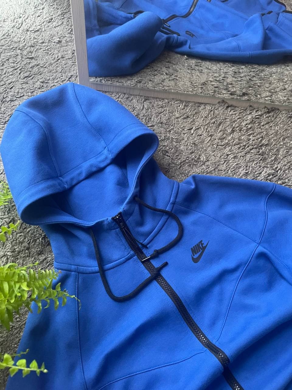 Designer × Nike Zip-Hoodie Nike Tech-Fleece Streetwear Drill Drip Logo Swag Size US S / EU 44-46 / 1 - 7 Thumbnail