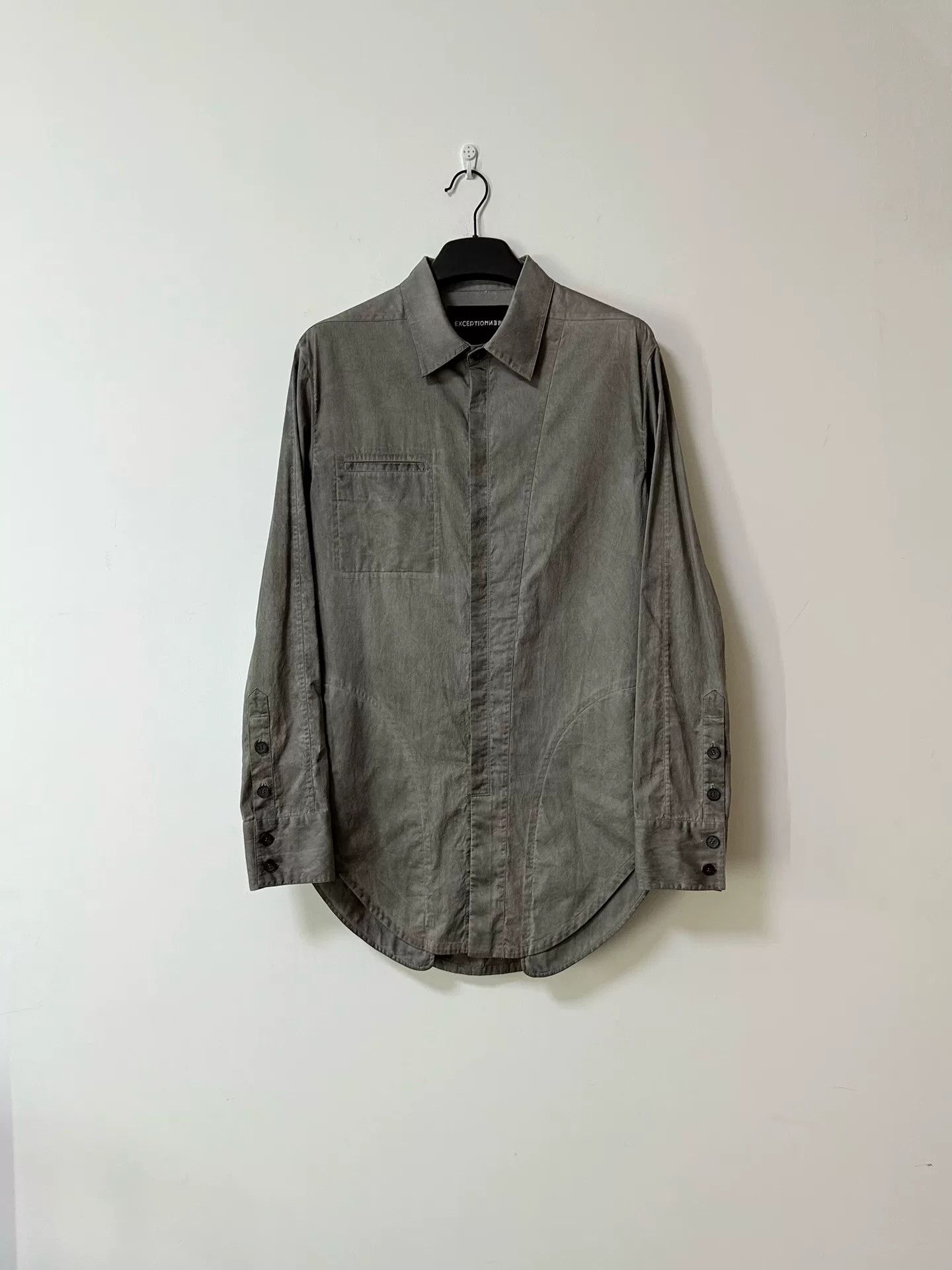 Japanese Brand Exception Double Layer Pocket Shirt Jacket Size US L / EU 52-54 / 3 - 1 Thumbnail