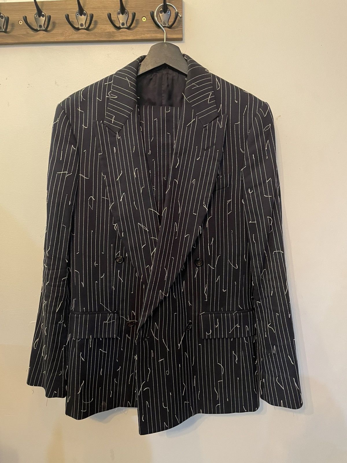 Michael Kors $1500 RETAIL RUNWAY DOUBLE BREASTED MKC SUIT - MADE IN ITALY Size 38R - 1 Thumbnail