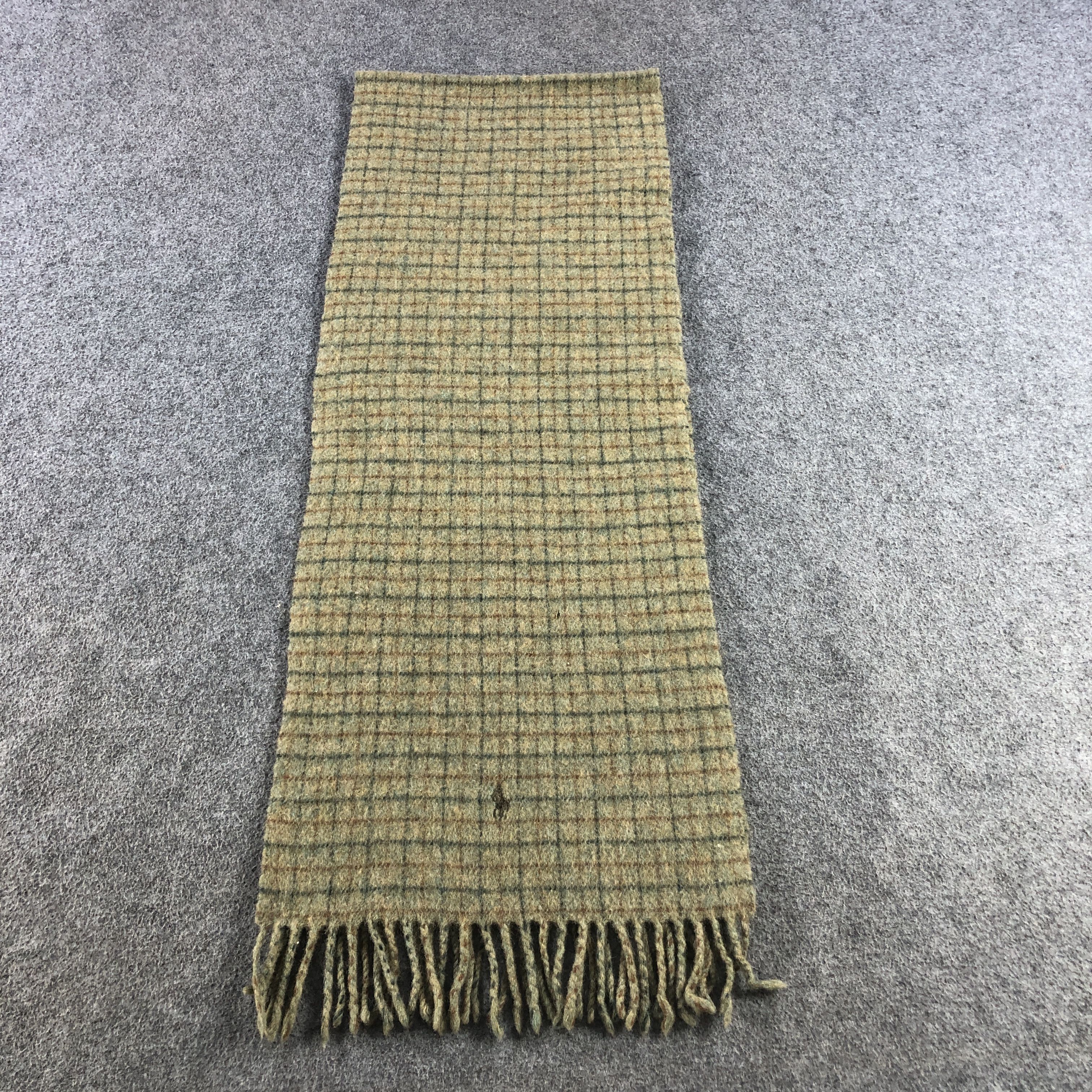 Polo Ralph Lauren Wool Scarf Muffler Neckwear V2827