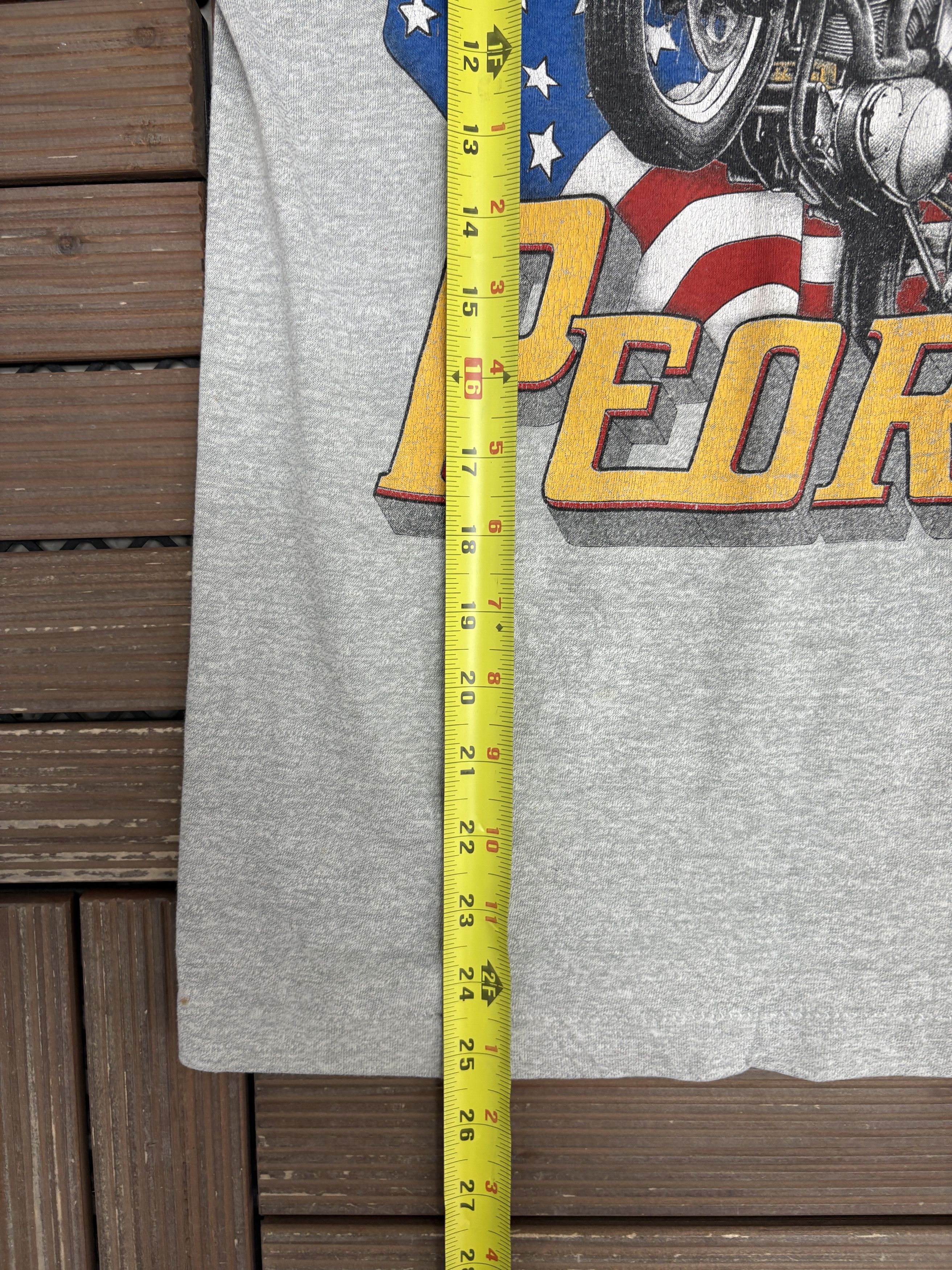 Vintage Peoria TT National 1986 Racing Vintage T-Shirt Tee Size US S / EU 44-46 / 1 - 7 Thumbnail