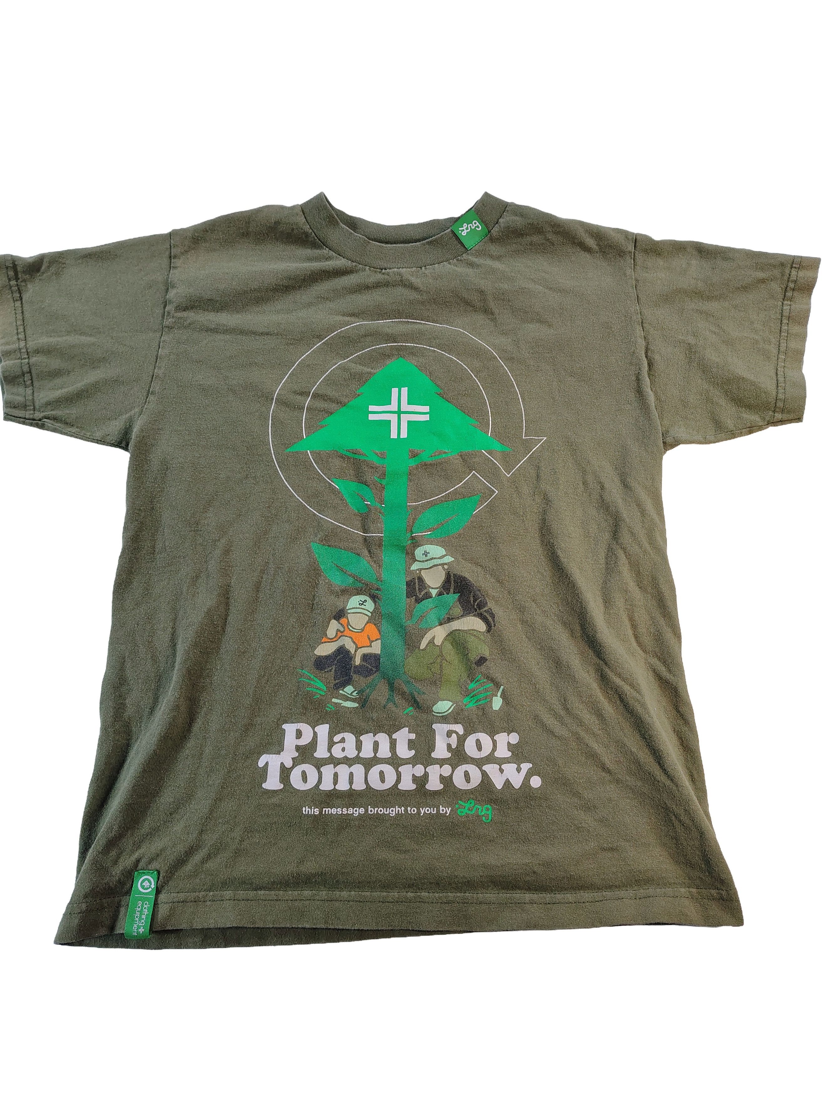 LRG Men's Olive Green LRG "Plant For Tomorrow" Graphic T-Shirt Size US S / EU 44-46 / 1 - 1 Thumbnail