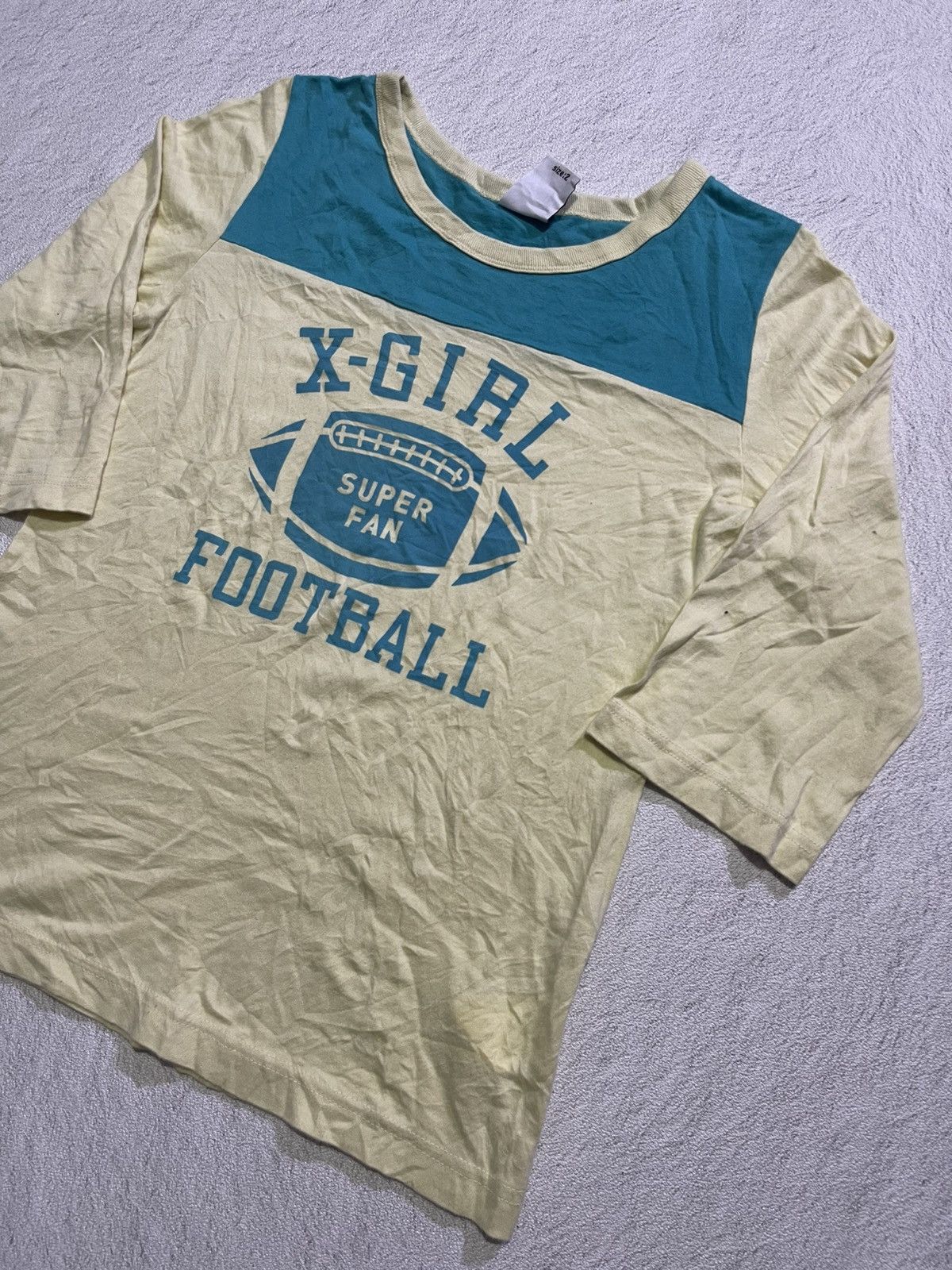 X-Girl Y2K X-GIRL LONG SLEEVE TSHIRT TWO COLOR STYLE Size S / US 4 / IT 40 - 2 Thumbnail