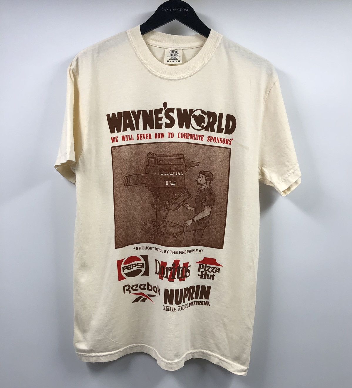 Other Patti Lapel Wayne’s World Sponsors Beige T-Shirt Small Size US S / EU 44-46 / 1 - 7 Thumbnail