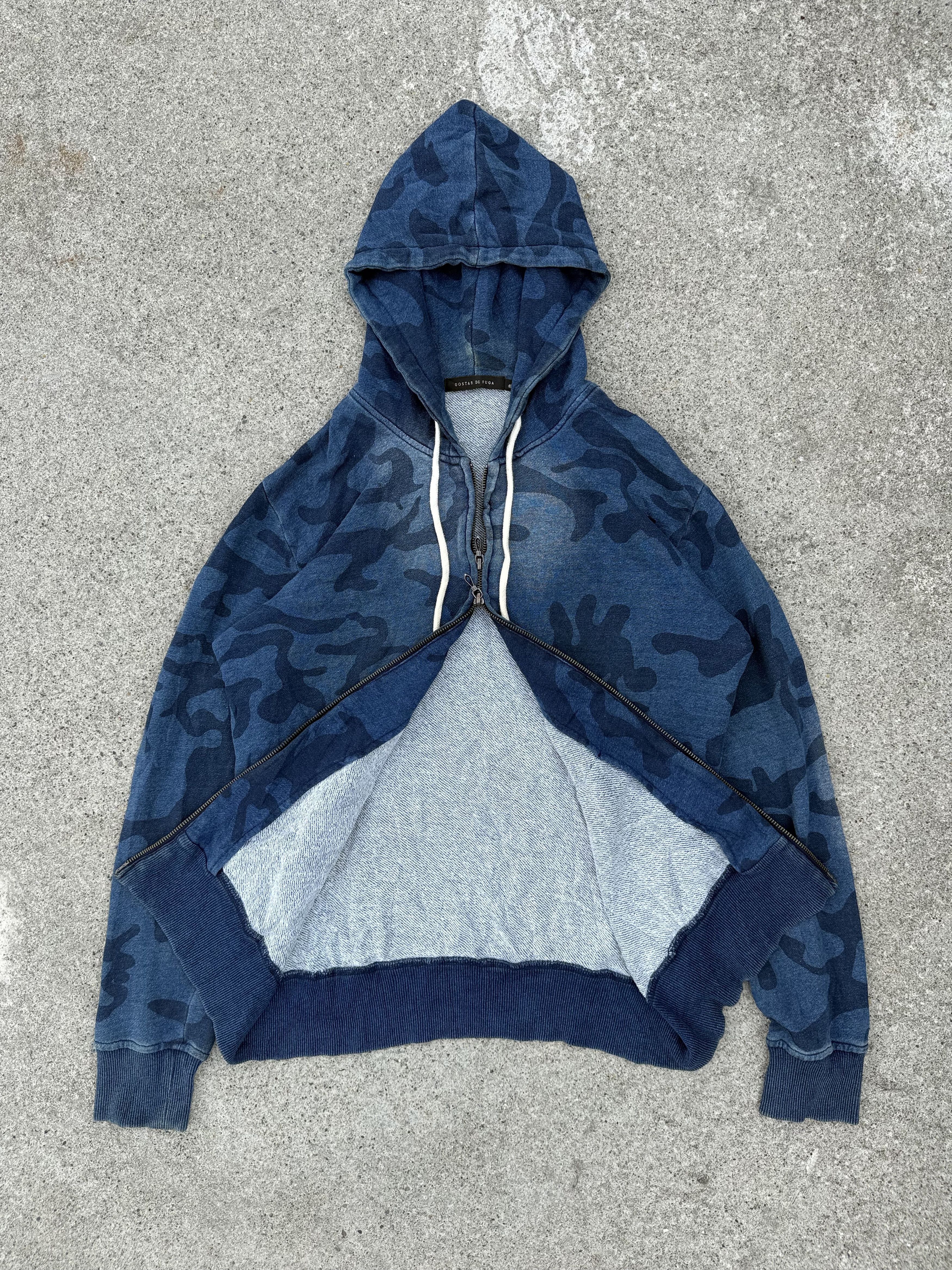 GOSTAR DE FUGA GOSTAR DE FUGA - Camo Zip Hoodie Size US S / EU 44-46 / 1 - 7 Thumbnail