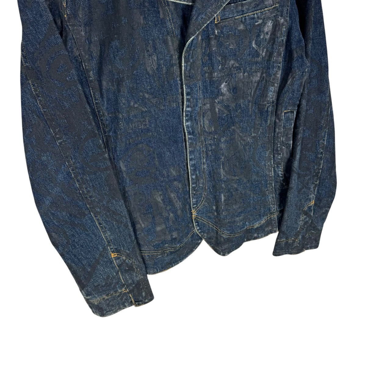 If Six Was Nine × Japanese Brand ☀️ALGONQUINS ART JEANS DEMIM JACKET Size M / US 6-8 / IT 42-44 - 6 Thumbnail