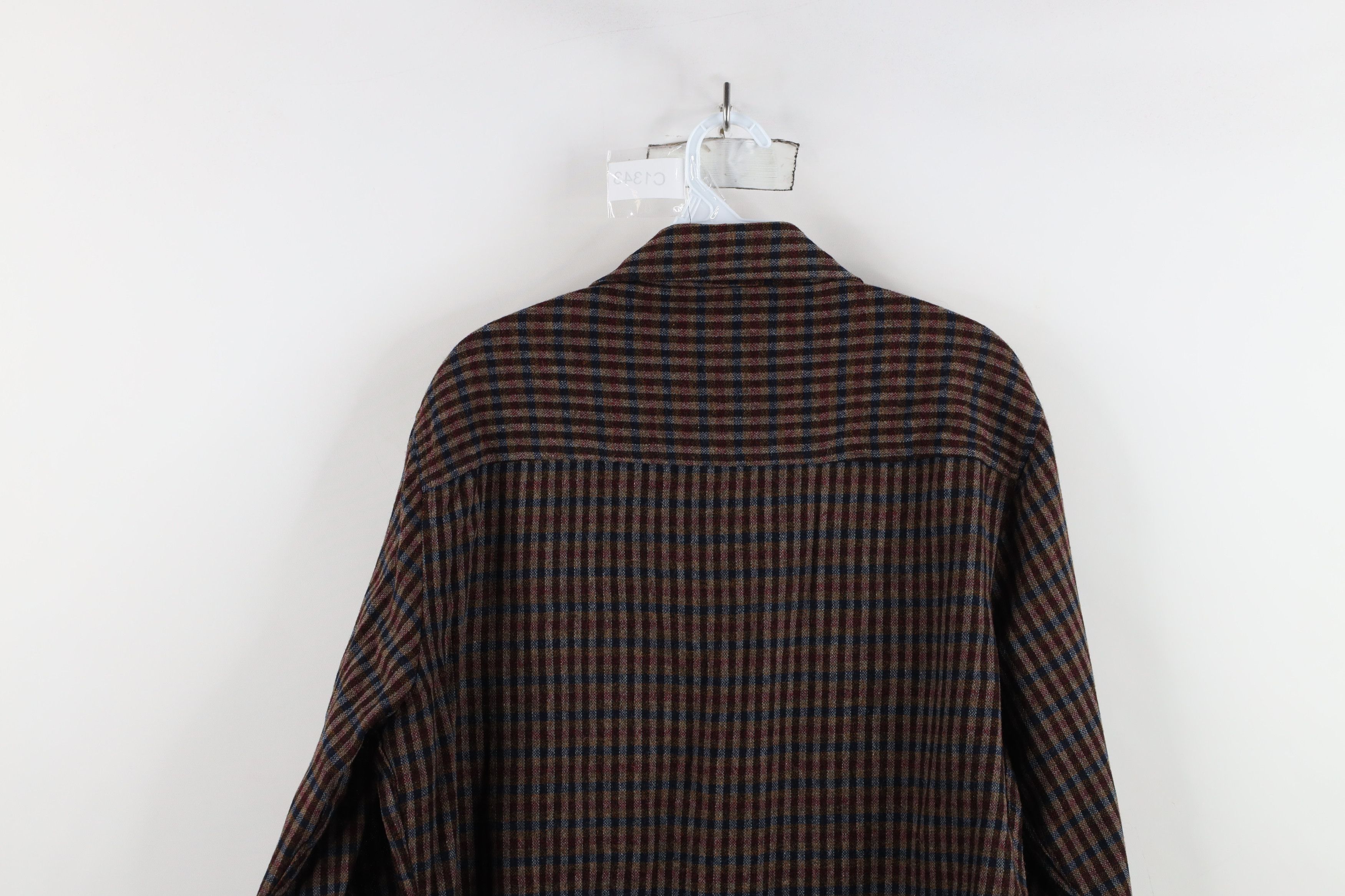 Vintage Vintage 70s Streetwear Double Pocket Collared Button Shirt Size US M / EU 48-50 / 2 - 11 Thumbnail