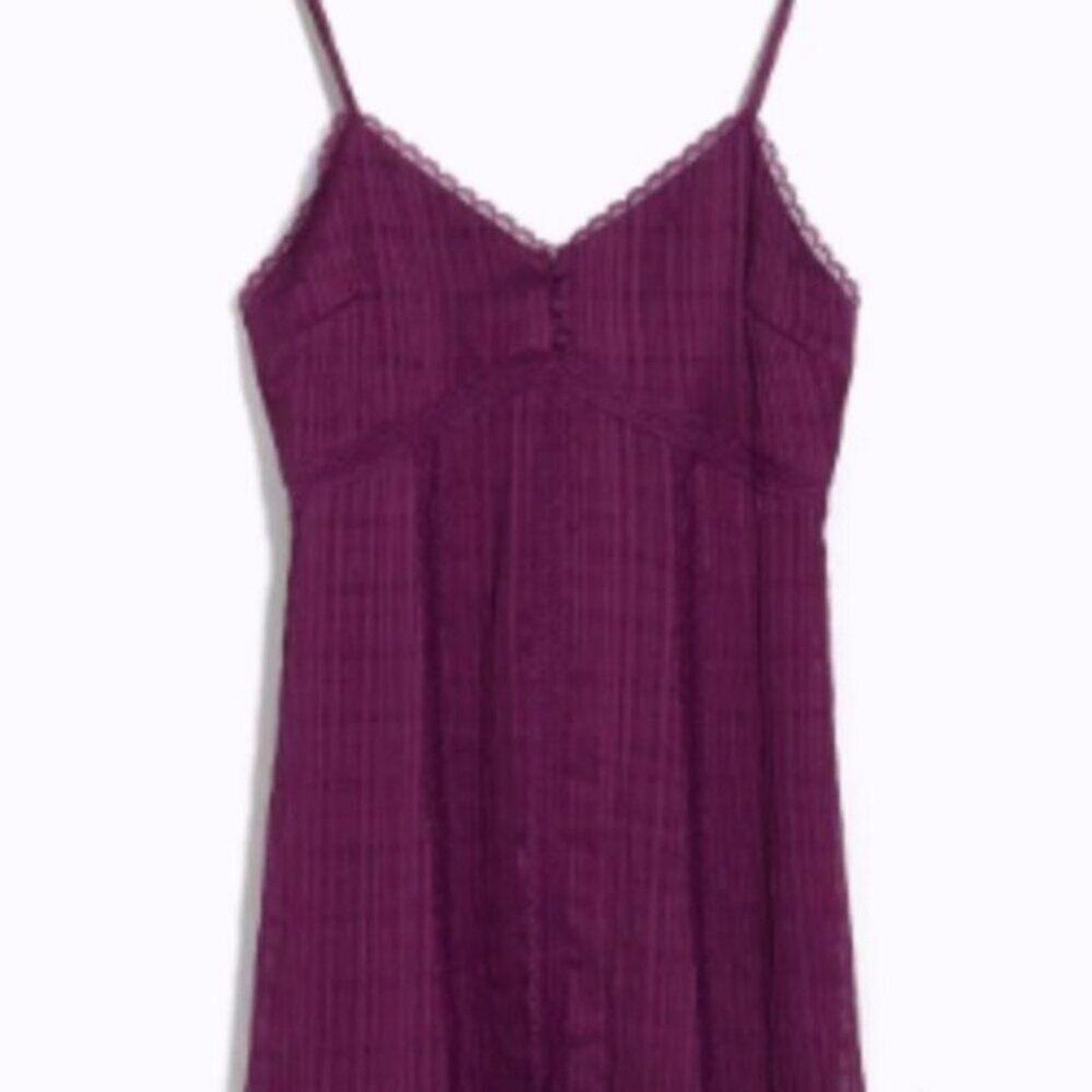 Alice + Olivia Alice + Olivia Genevieve Spaghetti Strap Dress Boysnberry Size M / US 6-8 / IT 42-44 - 3 Thumbnail