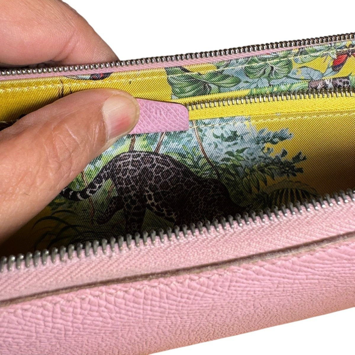 Hermes AUTHENTIC HERMES AZAP WALLET EPSOM SILK INTERIOR Size ONE SIZE - 9 Thumbnail