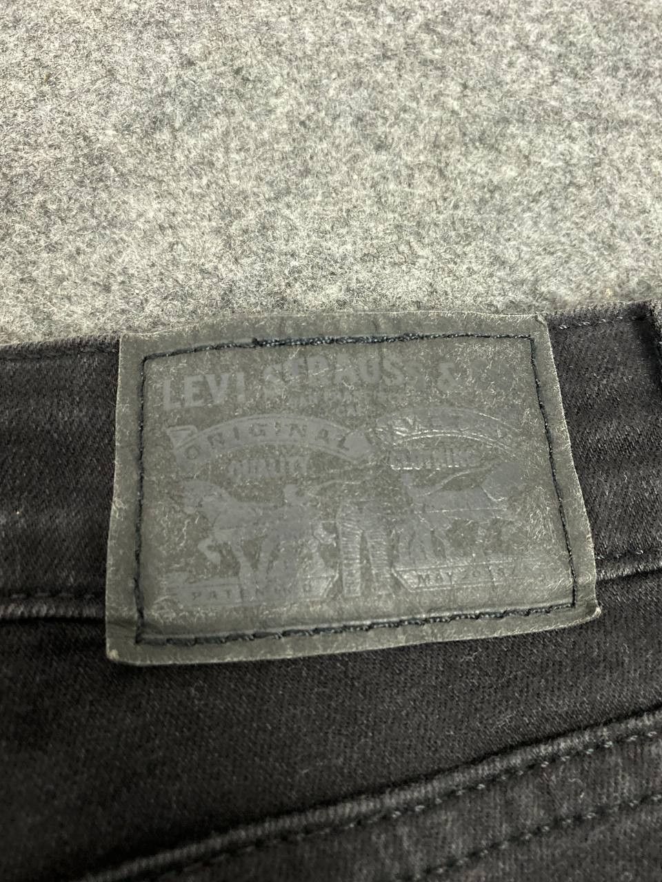 Levi's levis 711 skinny distressed denim nice design Size US 37 - 7 Thumbnail