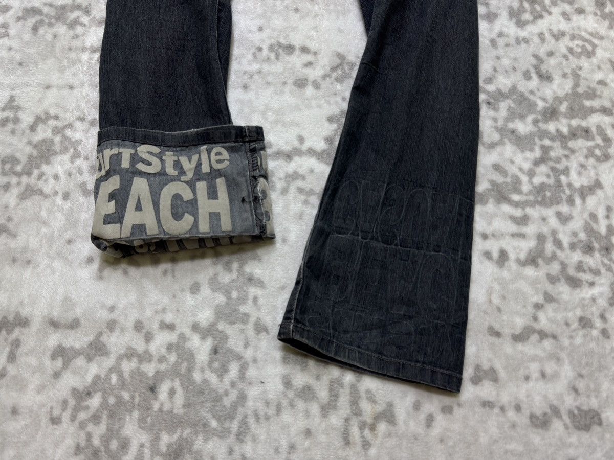Hysteric Glamour Y2K Bondage Double Waist Buckle Strap Zipper Punk Pants Size US 30 / EU 46 - 12 Thumbnail