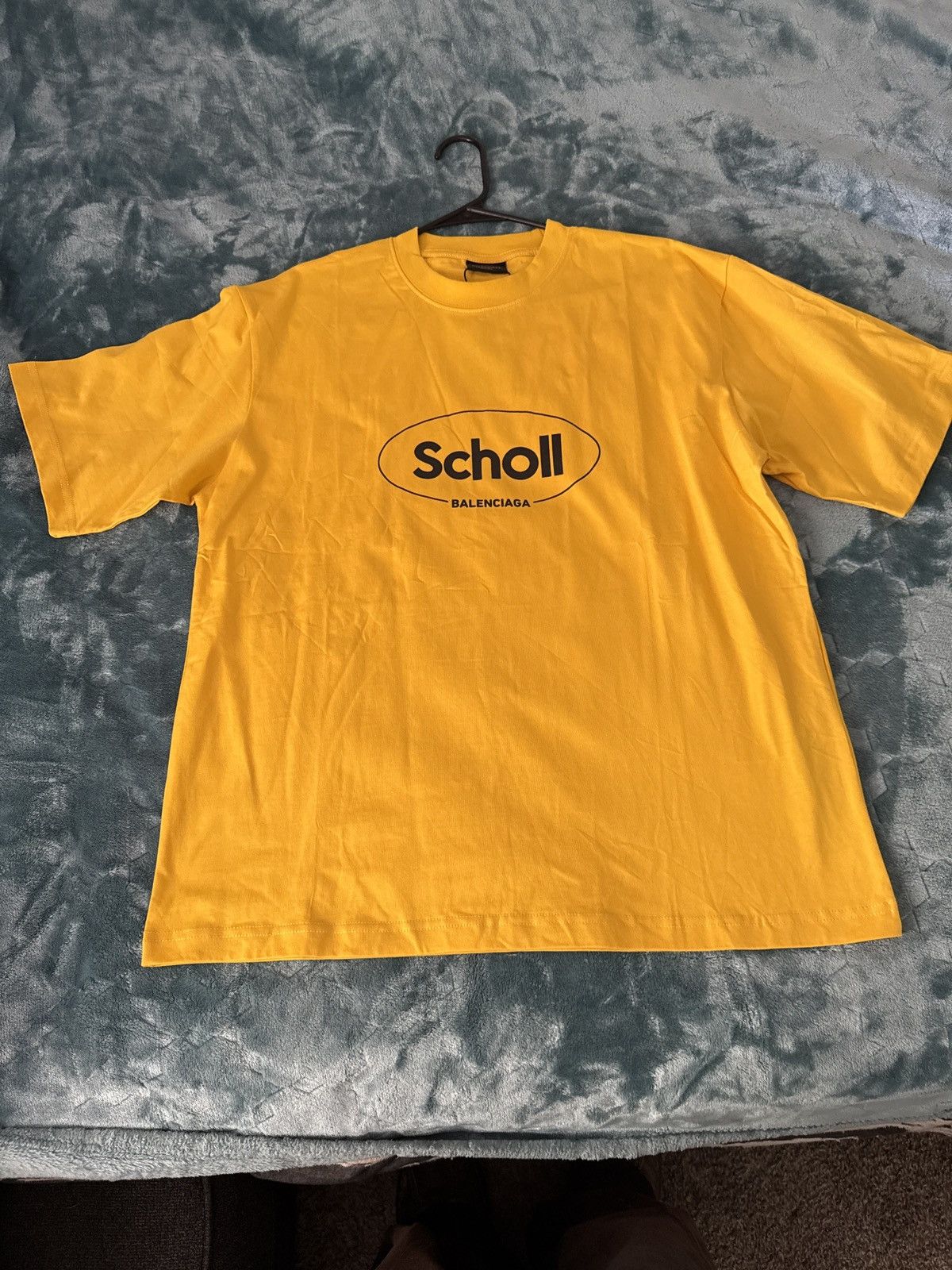 Balenciaga × Scholl Balenciaga Scholl Tee Size US S / EU 44-46 / 1 - 1 Thumbnail