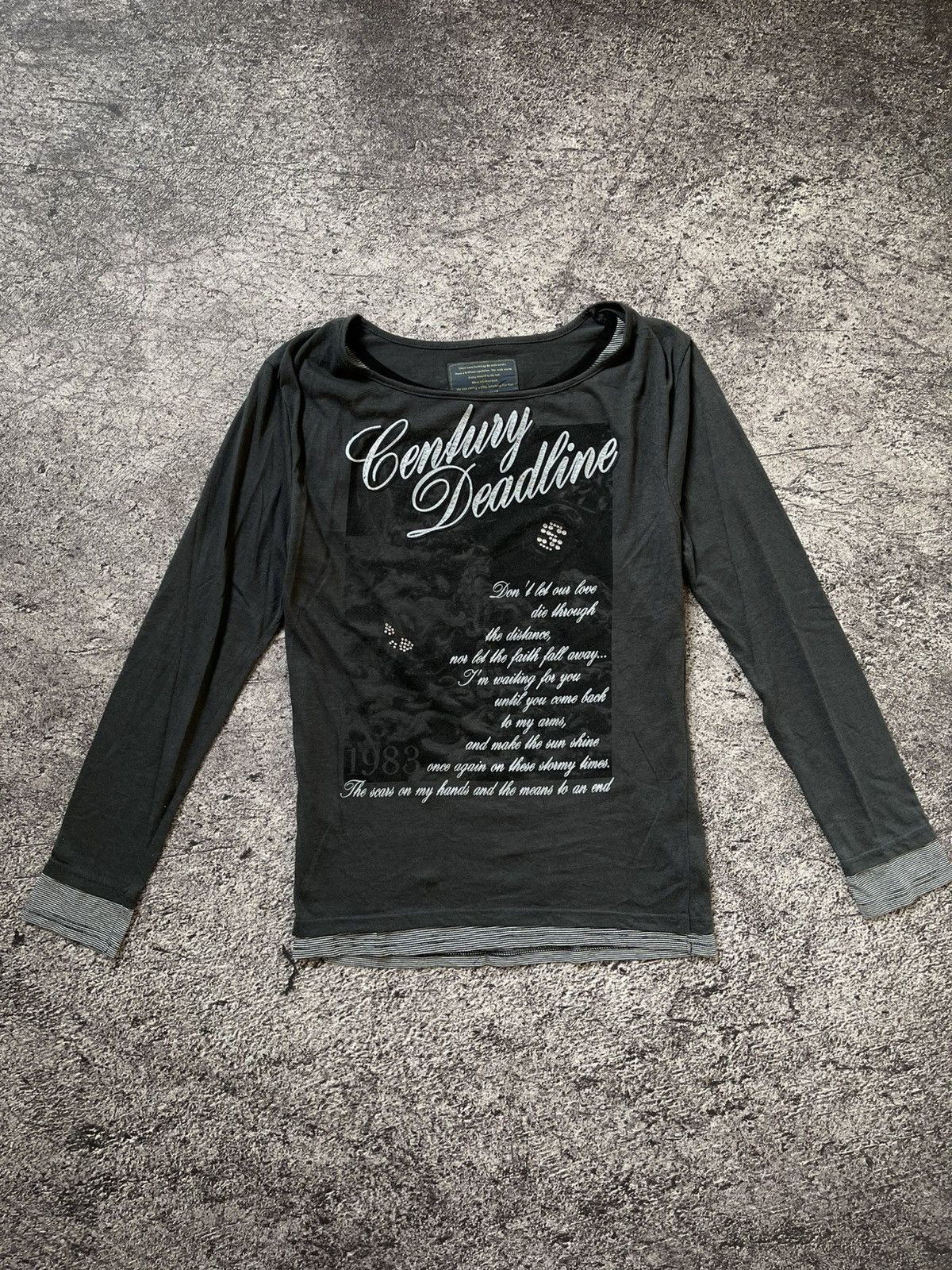 Japanese Brand Y2K Night Rider double layer ifsixwasnine longsleeve Size US M / EU 48-50 / 2 - 1 Thumbnail