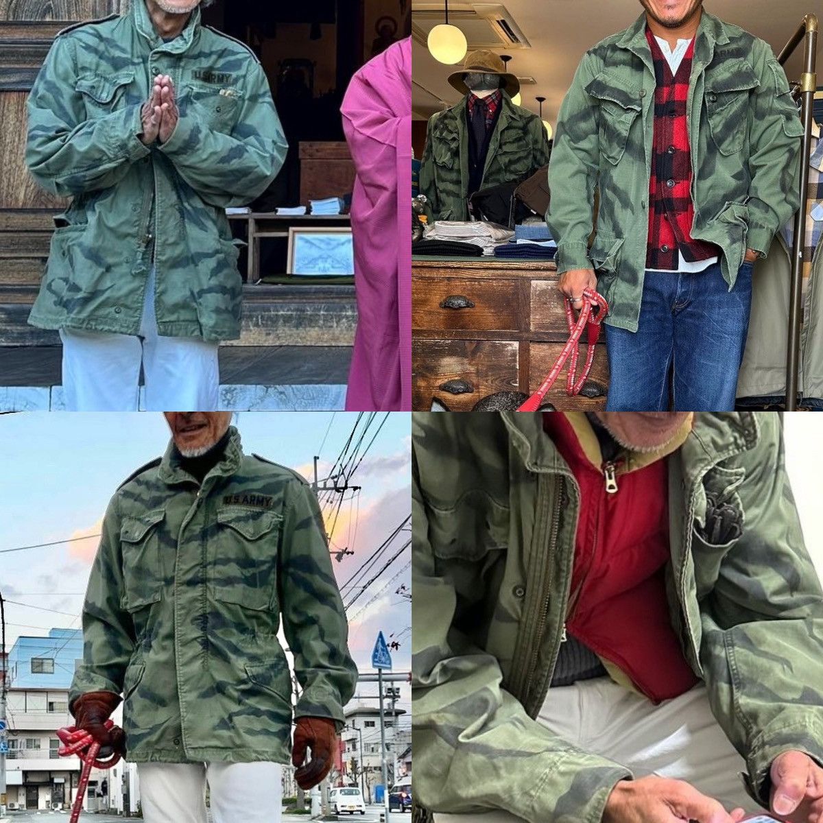 The Real McCoy's The Real Mccoys Japan Made TADPOLE Camouflage Army Jacket Size US XXS / EU 40 - 13 Thumbnail