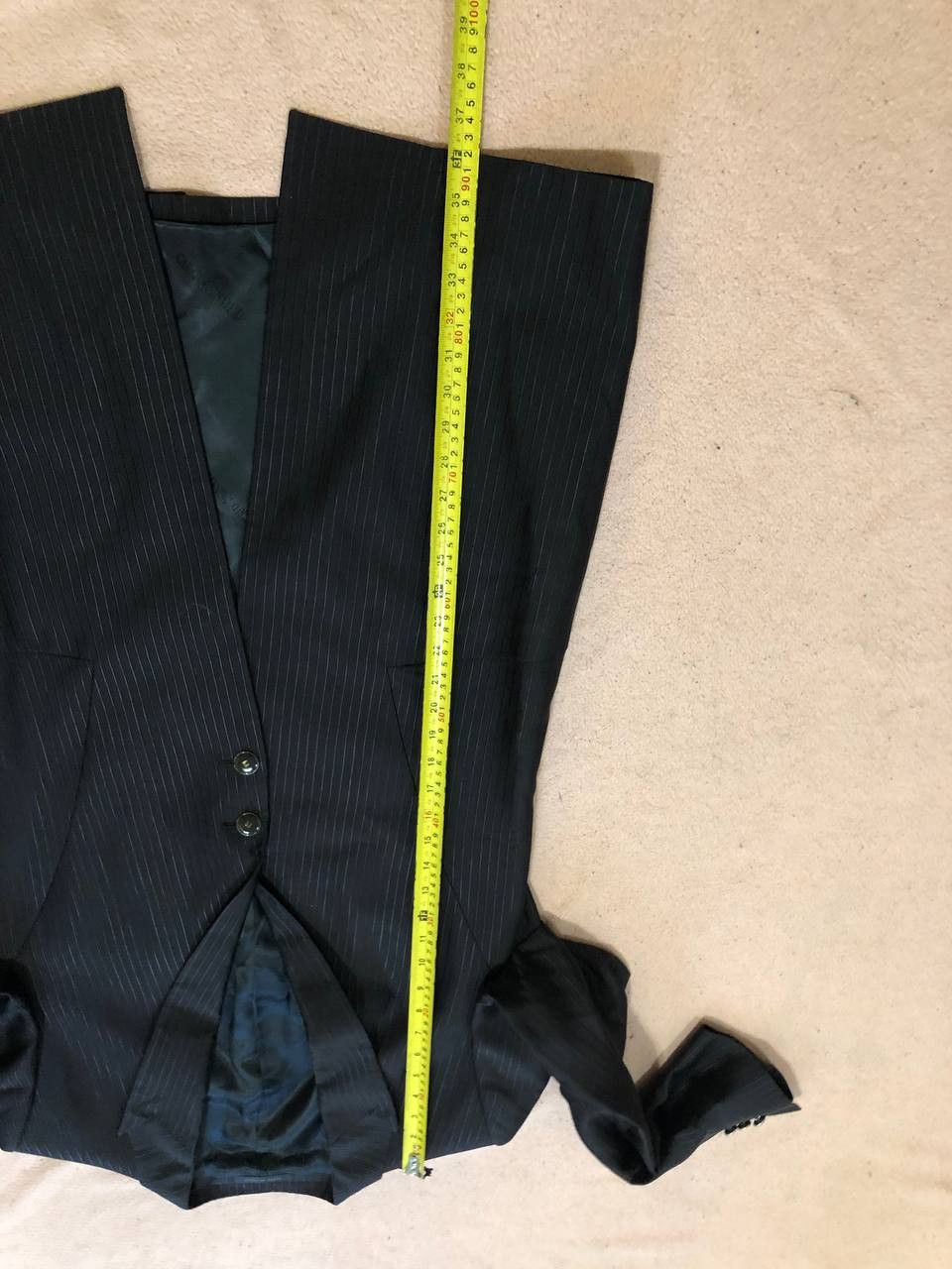Carlo Pignatelli Classic Suits Black Vintage Carlo Pignatelli Y2K Size 40R - 9 Thumbnail