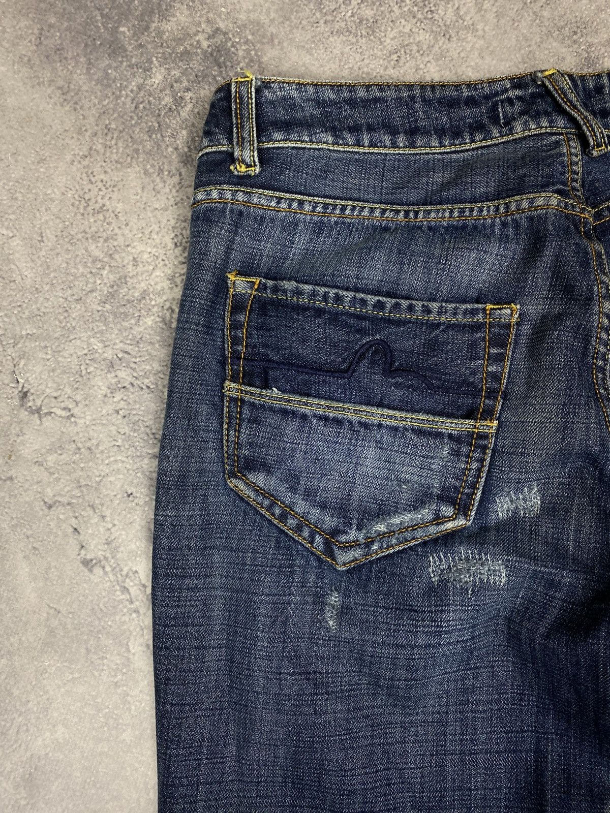 Evisu Evisu Donna Flared Bootcut Jeans Stonewashed y2k japanese Size 31" - 6 Thumbnail