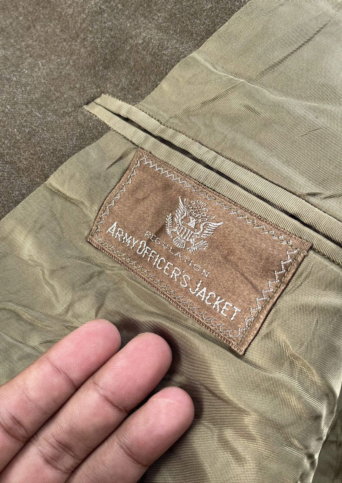 Buzz Rickson's 🔥VINTAGE 1945'S US ARMY WWII ERA FIELD COAT/JACKET Size US M / EU 48-50 / 2 - 11 Thumbnail
