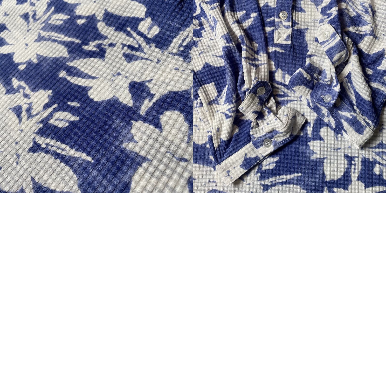 Vintage CATHY DANIELS Blouse Floral Blue White 3/4 Sleeve M Casual Workwear Shirt Shirt Size M / US 6-8 / IT 42-44 - 8 Thumbnail