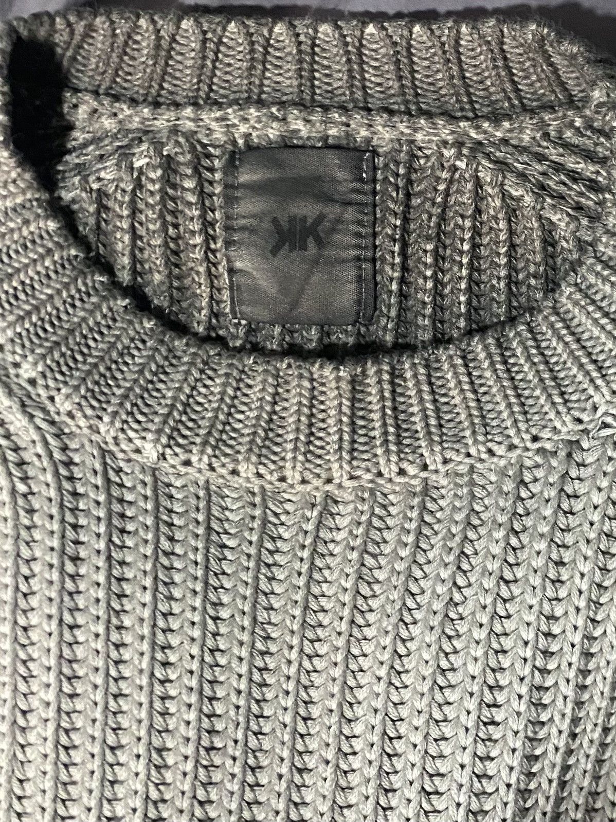 K-Two Studios Reverse Charcoal Fisherman Knit Size US S / EU 44-46 / 1 - 5 Thumbnail