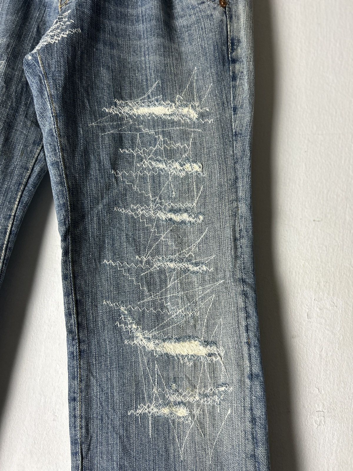 Hysteric Glamour Rag Recycle Denim Jeans Sick Design Japan style Size US 30 / EU 46 - 5 Thumbnail