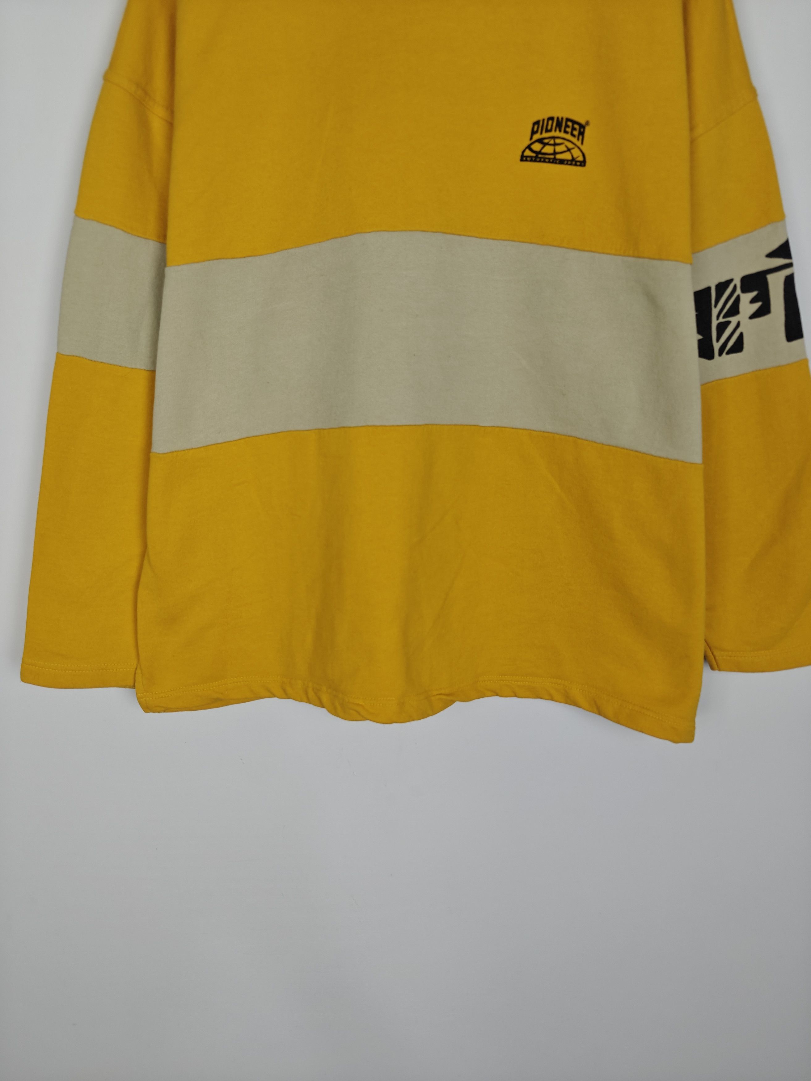 Vintage Pioneer Sweatshirt Crewneck Yellow Pullover size L Size US L / EU 52-54 / 3 - 3 Thumbnail
