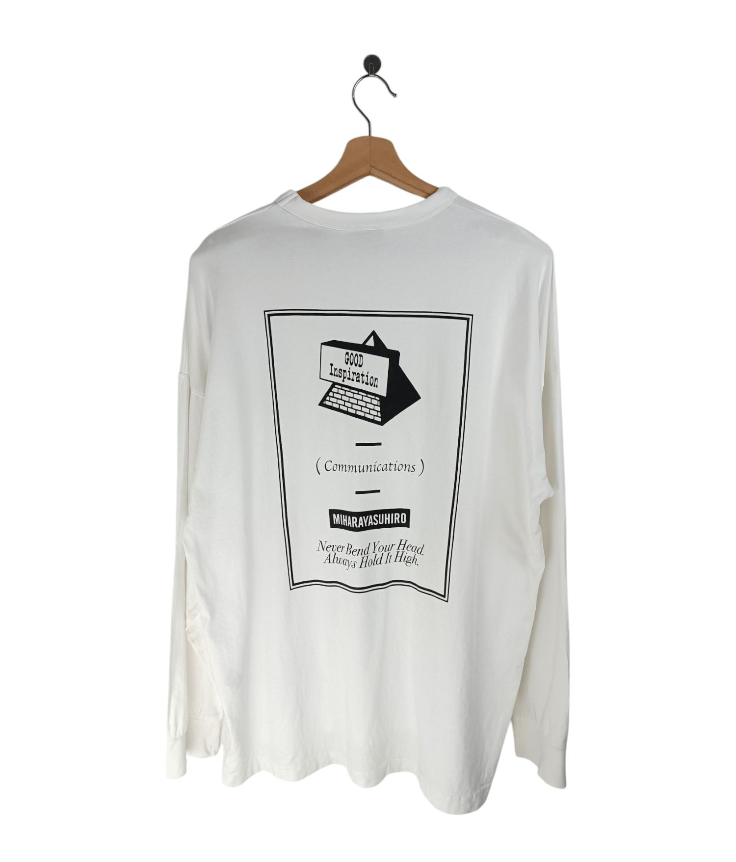 Maison MIHARA YASUHIRO VINTAGE MIHARAYASUHIRO GOOD INSPIRATION L/S TEE Size US L / EU 52-54 / 3 - 2 Thumbnail