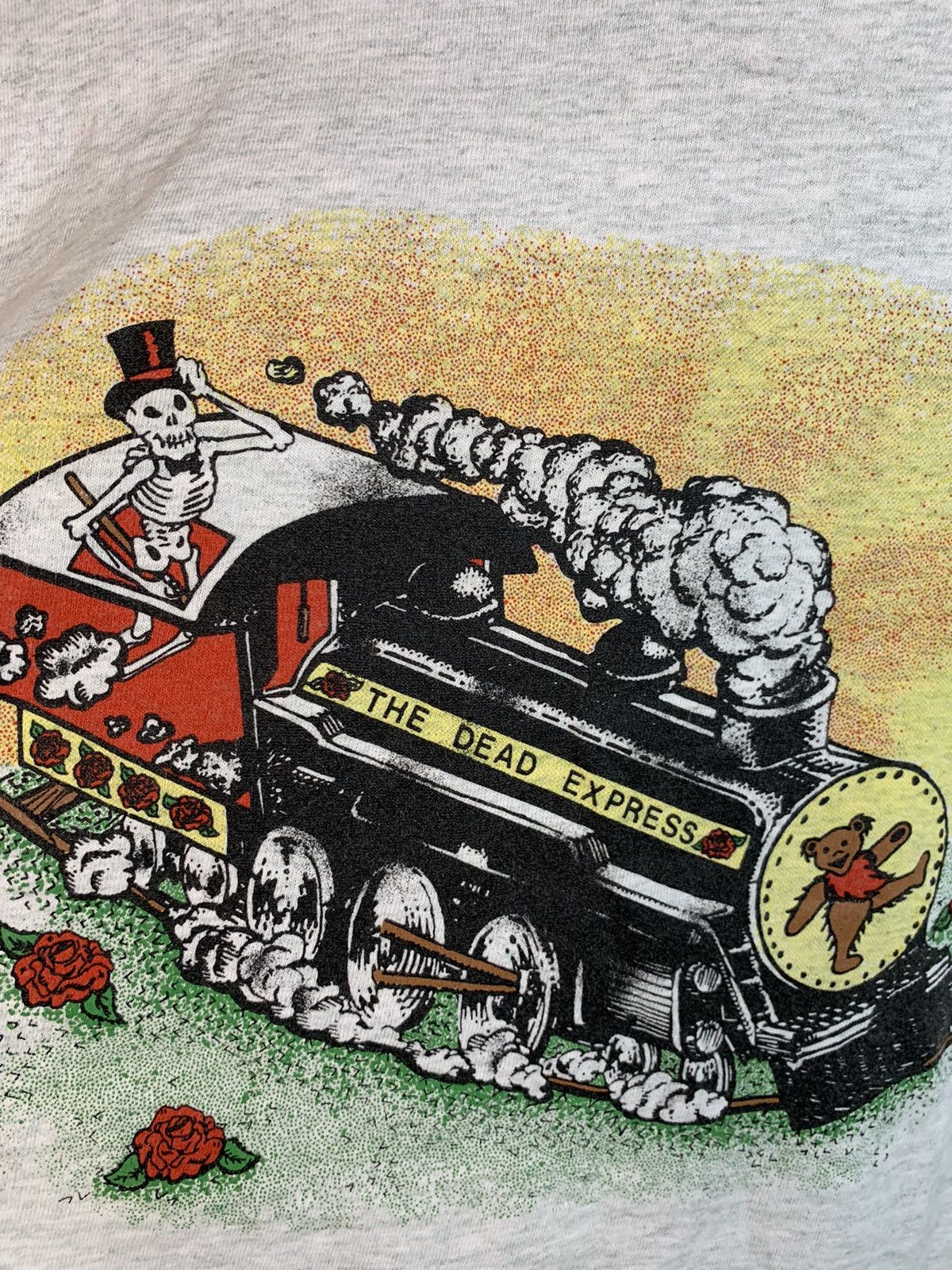 Band Tees × Grateful Dead × Vintage *RARE* Vintage 90s Grateful Dead Express Single Stitch Shirt Size US L / EU 52-54 / 3 - 5 Thumbnail