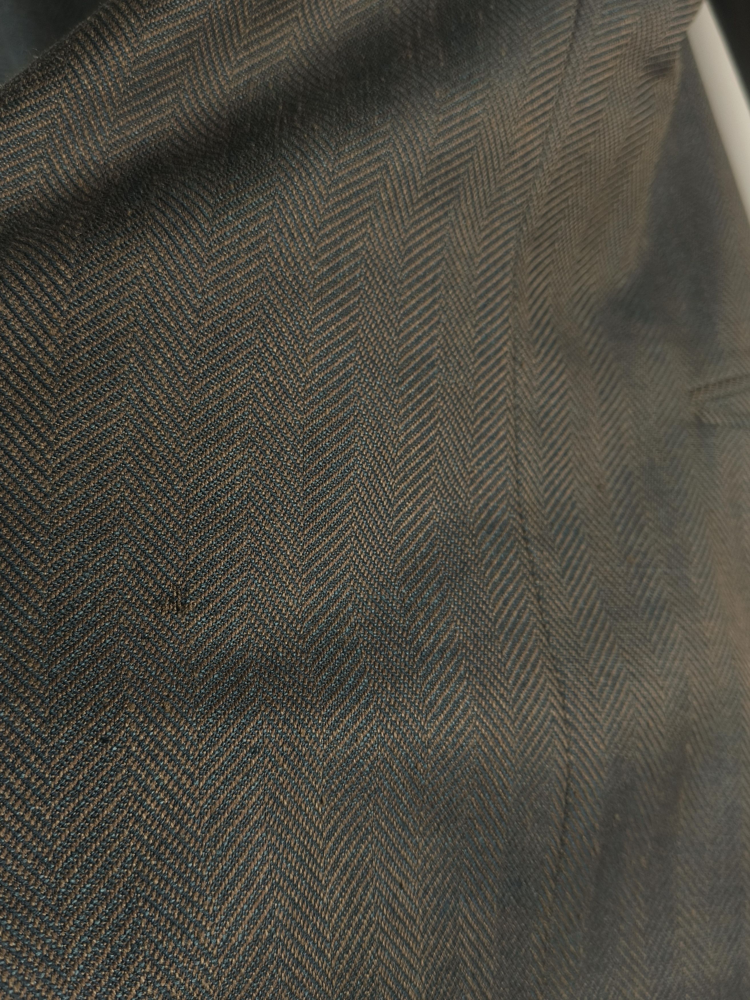 Bogner Bogner Blazer Made in W. Germany Olive Brown Wool Sport Coat Size 40R - 7 Thumbnail