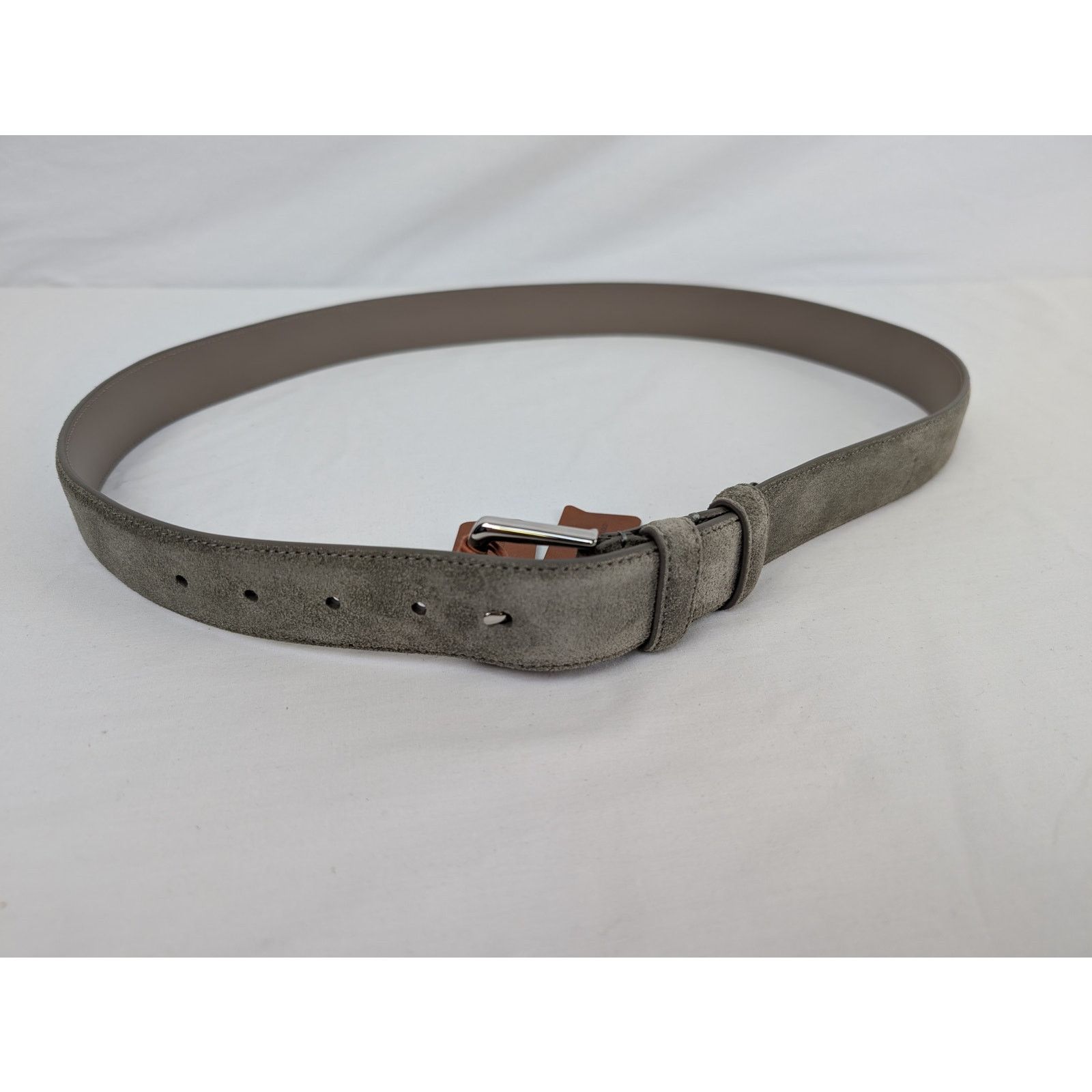 Loro Piana o1rshd1 Size:105/100% Dyed Calf Leather Cintura Alsaval Belt Size 42 - 12 Thumbnail