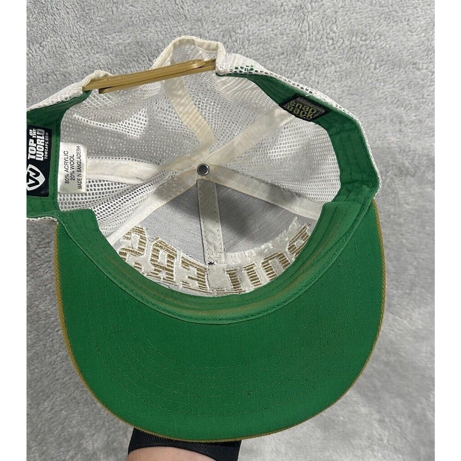 Top Of The World Vtg Purdue Boilermakers Top Of The World Rare Snap Back Wool Size ONE SIZE - 5 Thumbnail