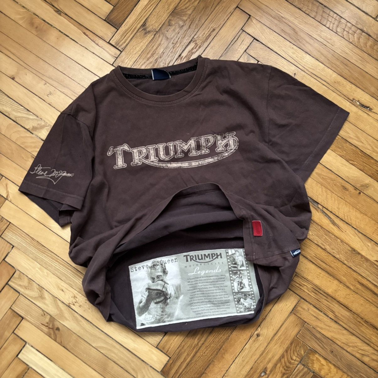 Triumph Re-creates Vintage Steve McQueen 2008 T-shirt