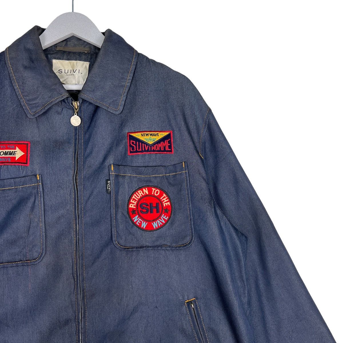 Vintage 🔥 SUIVI HOMME PATCHES BLOUSON JACKET Size US M / EU 48-50 / 2 - 5 Thumbnail