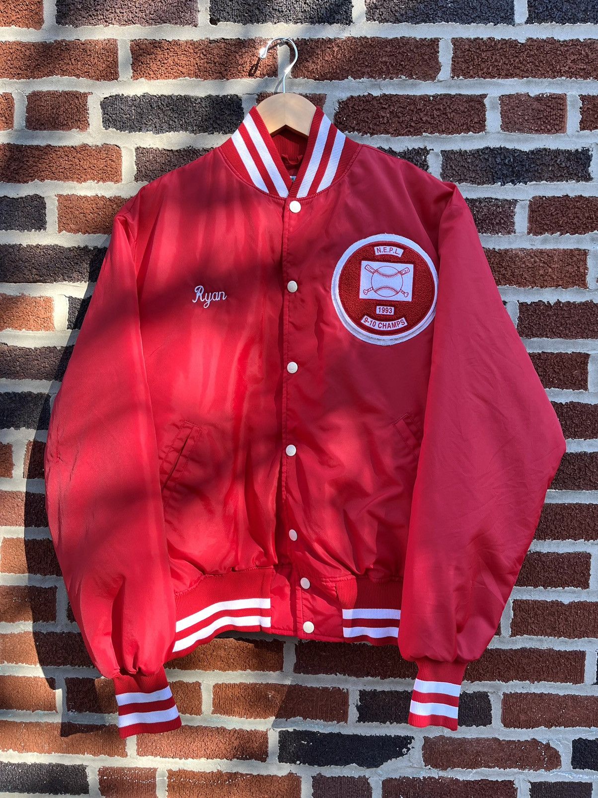 MLB Vintage 90’s Maple “Holy Terrors” Varsity Jacket Size US M / EU 48-50 / 2 - 5 Thumbnail