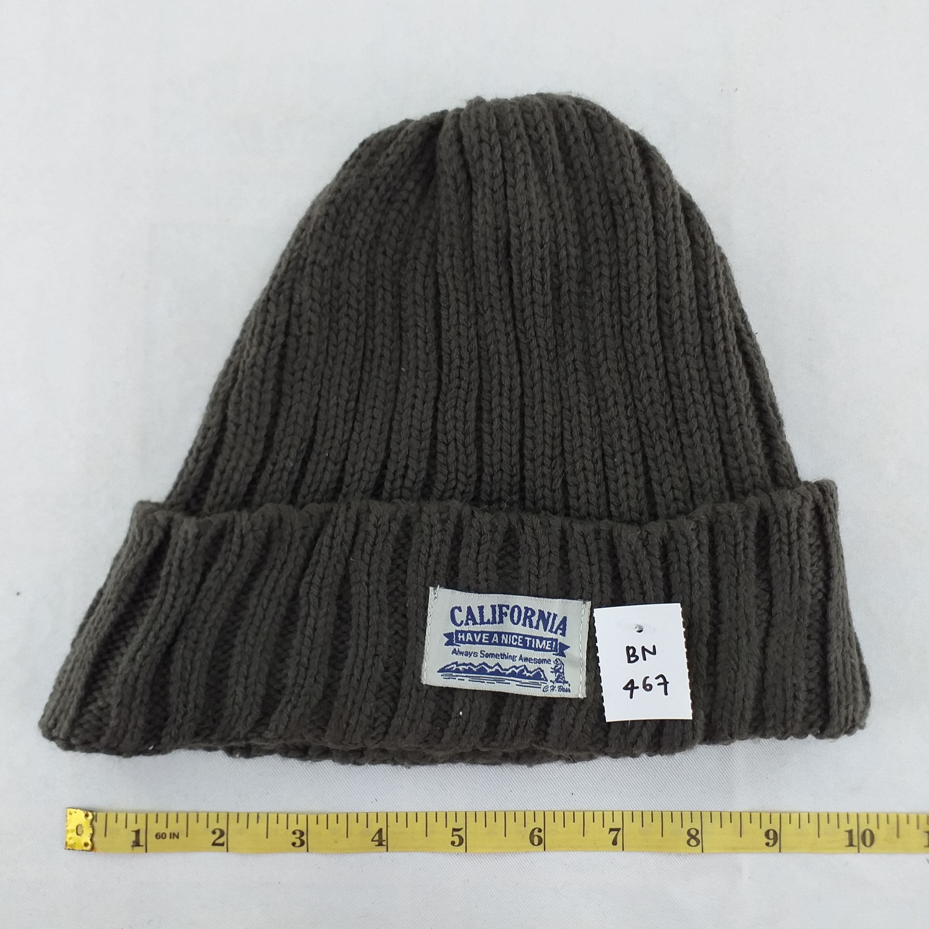 Jordan Brand Japanese Brand Plain Snow Cap Hat Beanie -BN467 Size ONE SIZE - 3 Thumbnail